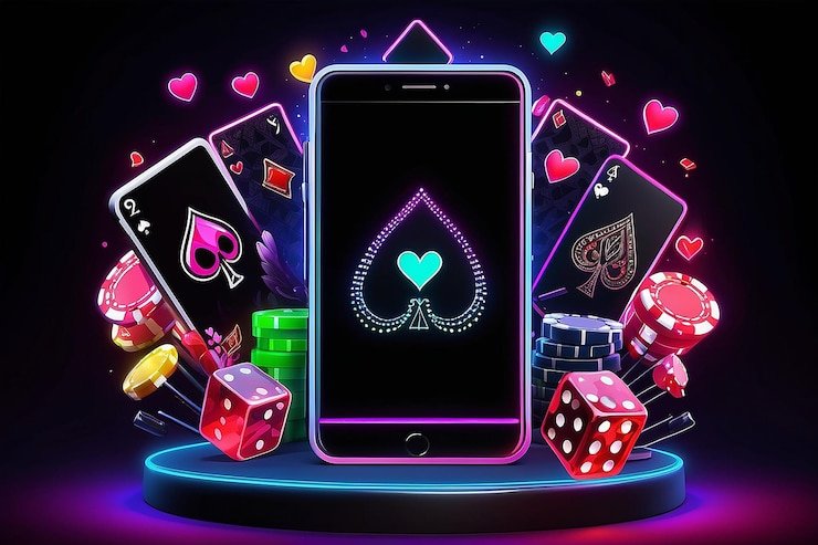 Vibrant casino hall with live games and sports betting